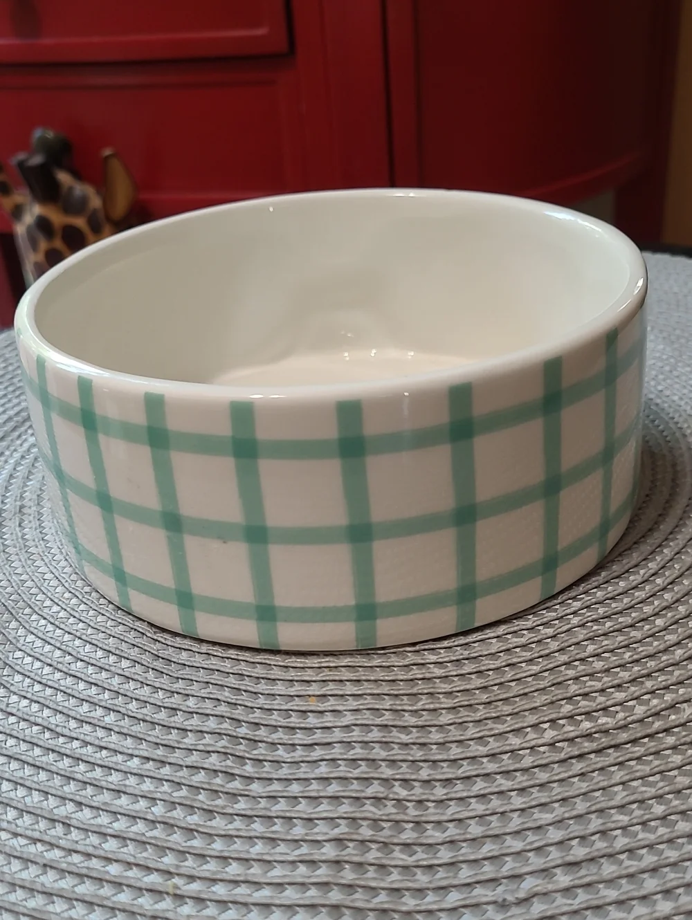 Rockeybear Ceramic Pet Bowl